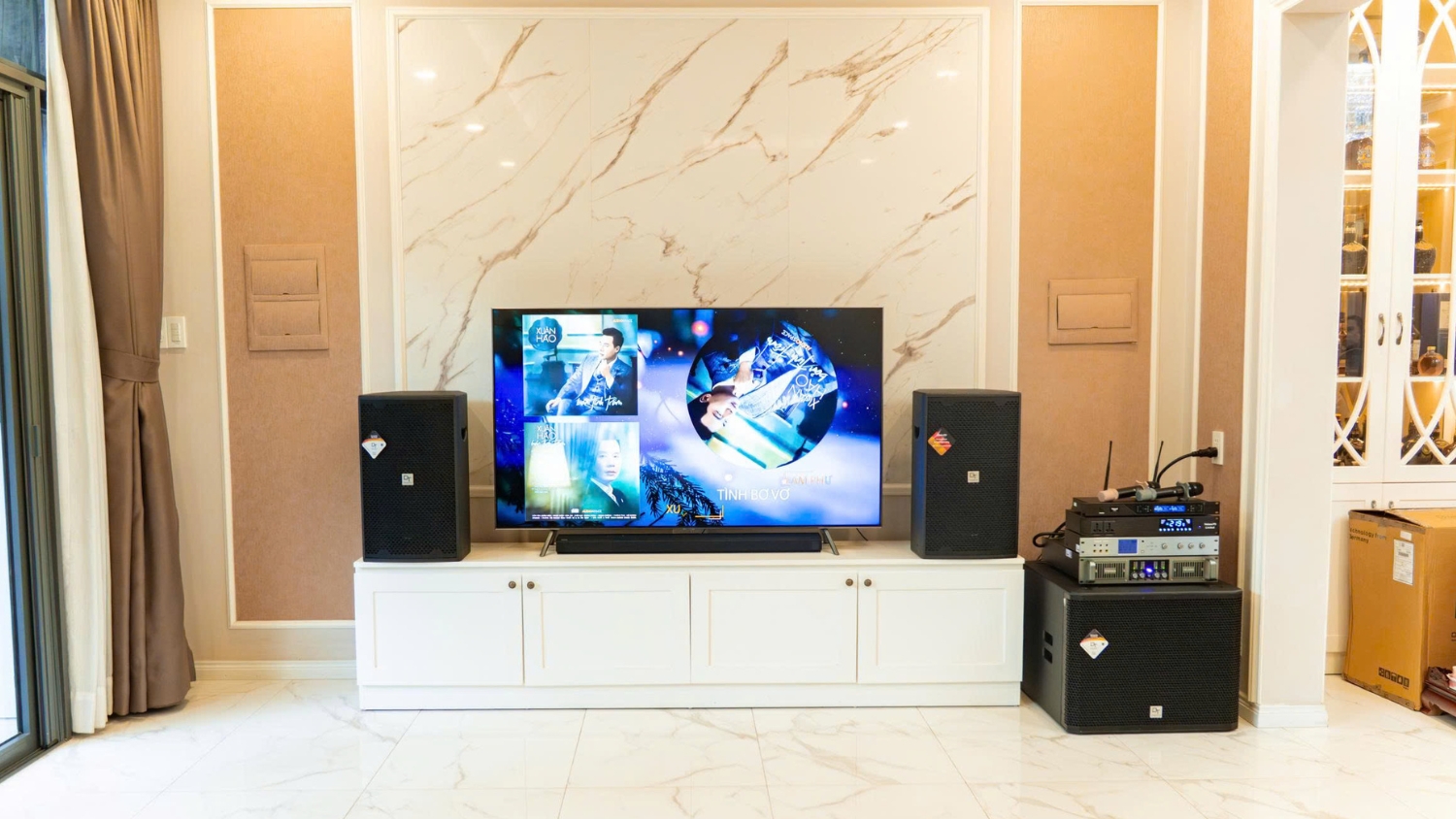 Loa Karaoke DT D2000 hoạt động bền bỉ, cứng cáp
