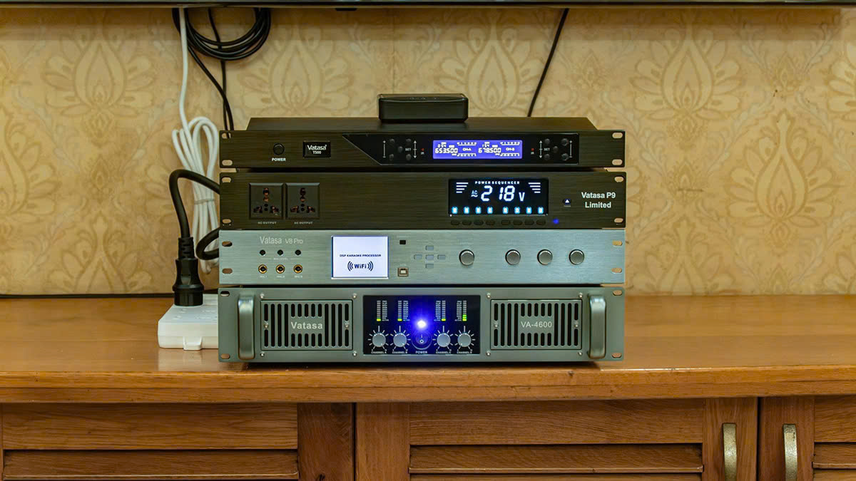 Bộ xử lý tín hiệu của Dàn Karaoke DT TT417: (DT D2000, Vatasa T500, Vatasa V8Pro, Vatasa VA-4600, DT Delta115, P9 Limited)