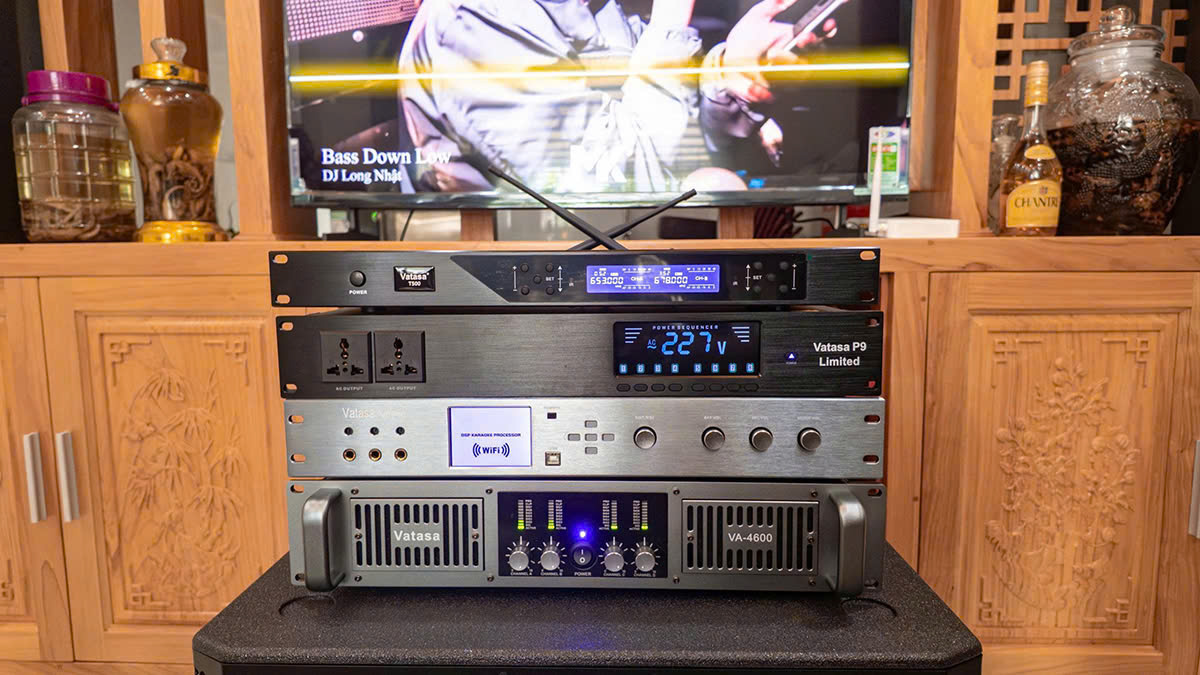 bộ xử lý tín hiệu của Dàn Karaoke DT TT417: (DT D2000, Vatasa T500, Vatasa V8Pro, Vatasa VA-4600, DT Delta115, P9 Limited) 2