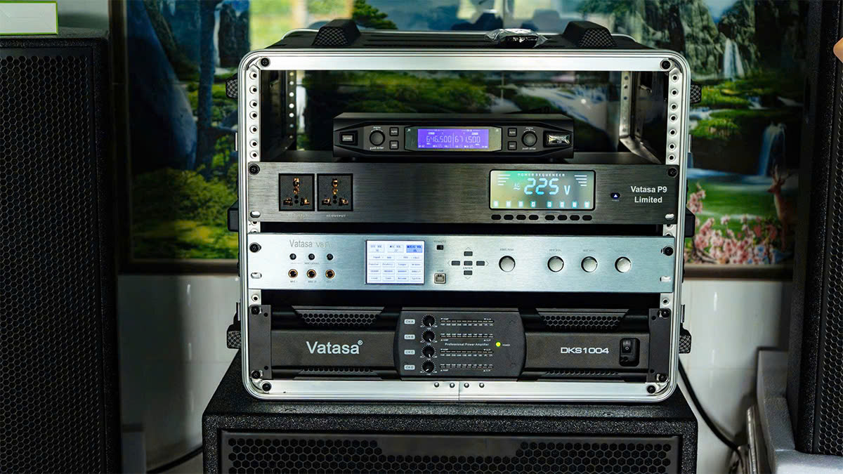 Bộ xử lý tín hiệu của Dàn Karaoke DT TT256: (DT Delta15, Vatasa T10, Vatasa V8 Pro, Vatasa DKS1004 NEW, DT Sigma118)