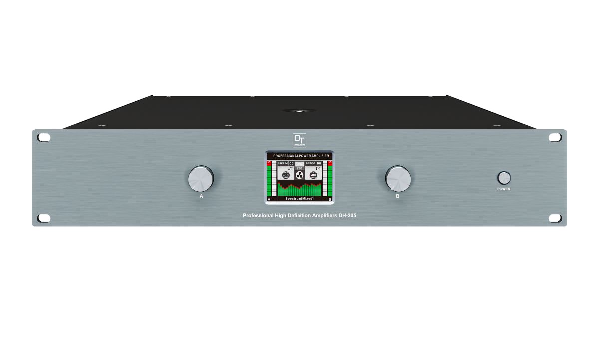 Mặt trước Cục đẩy công suất DT DH-205