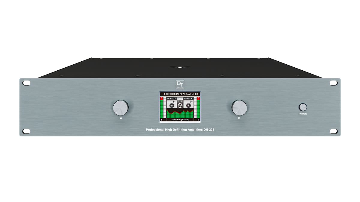 Mặt trước Cục đẩy công suất DT DH-208