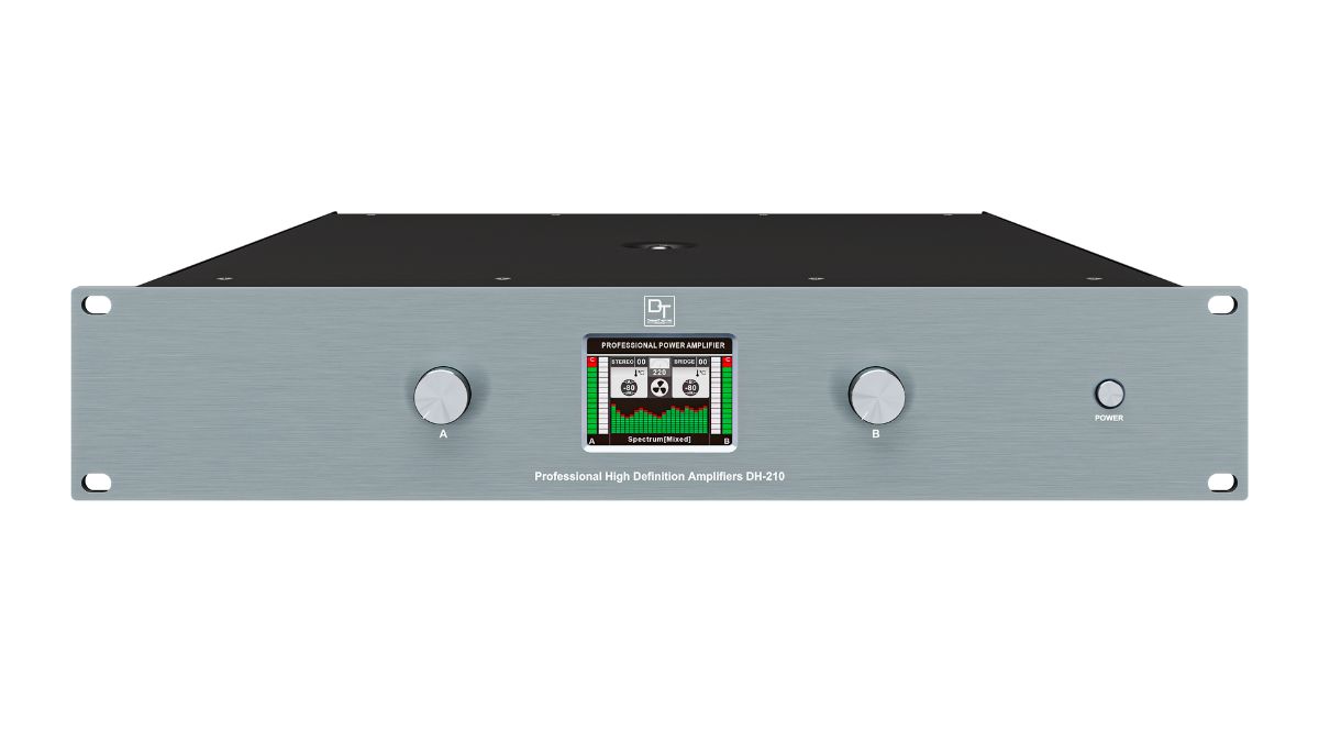 Mặt trước Cục đẩy công suất DT DH-210