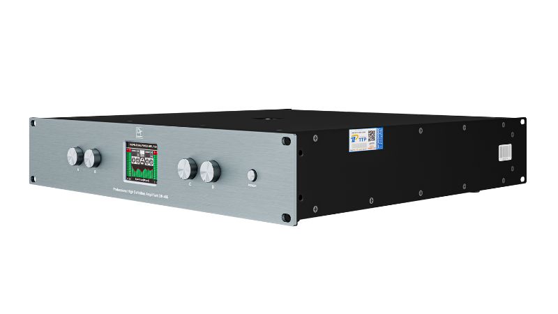 Mặt bên phải của Cục đẩy công suất DT DH-406