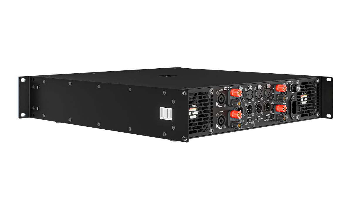 Mặt nghiêng đằng sau của Cục đẩy công suất DT DH-408