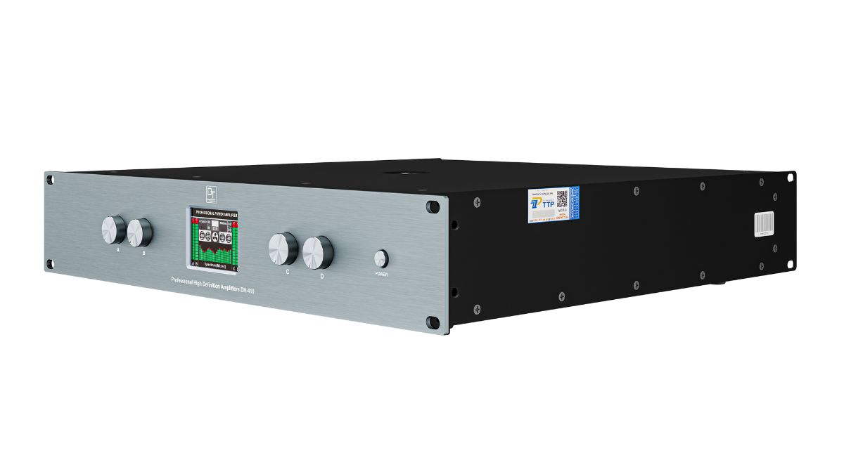 Mặt bên trái Cục đẩy công suất DT DH-410
