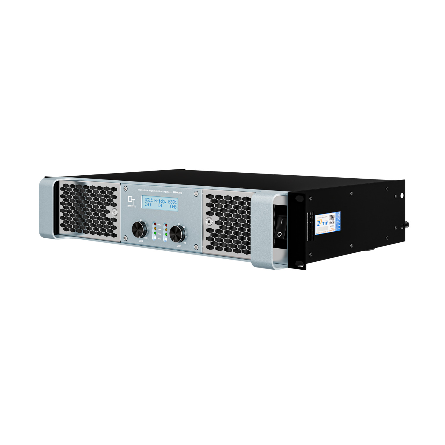 Ảnh sản phẩm Cục đẩy công suất 2 kênh DT Lion215 2