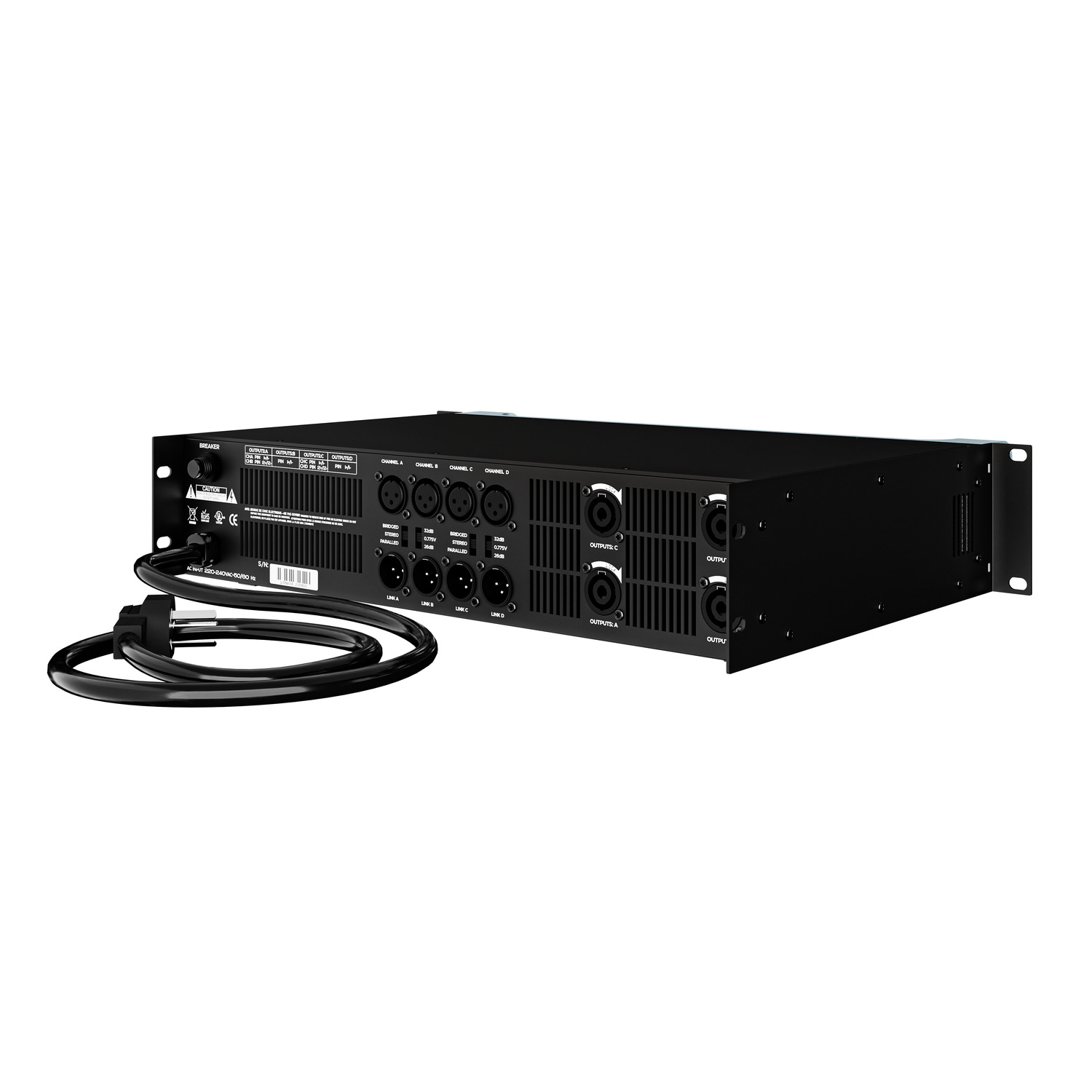 Ảnh sản phẩm Cục đẩy công suất 4 kênh DT Lion406 7