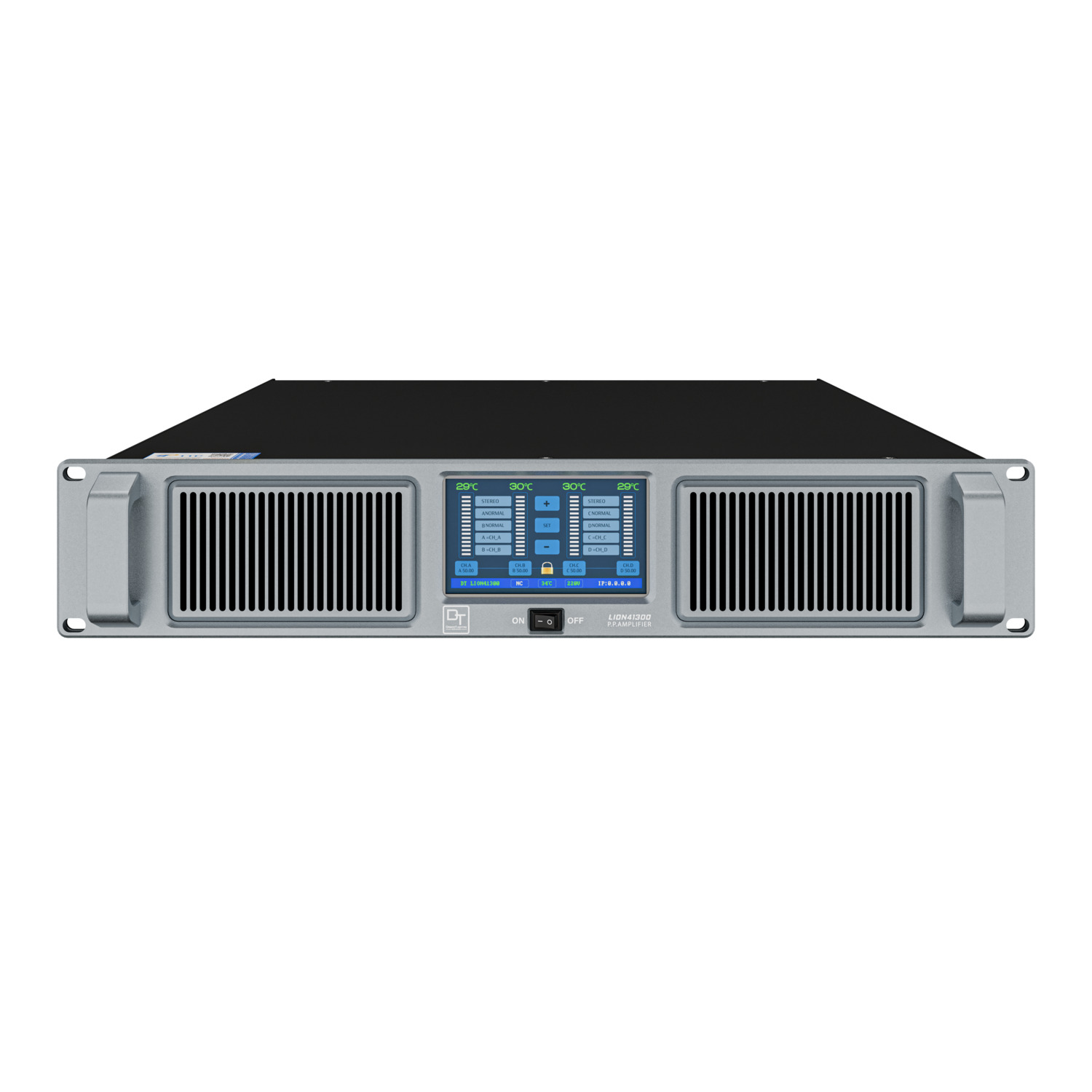 Ảnh sản phẩm Cục đẩy công suất 4 kênh DT Lion41300 2