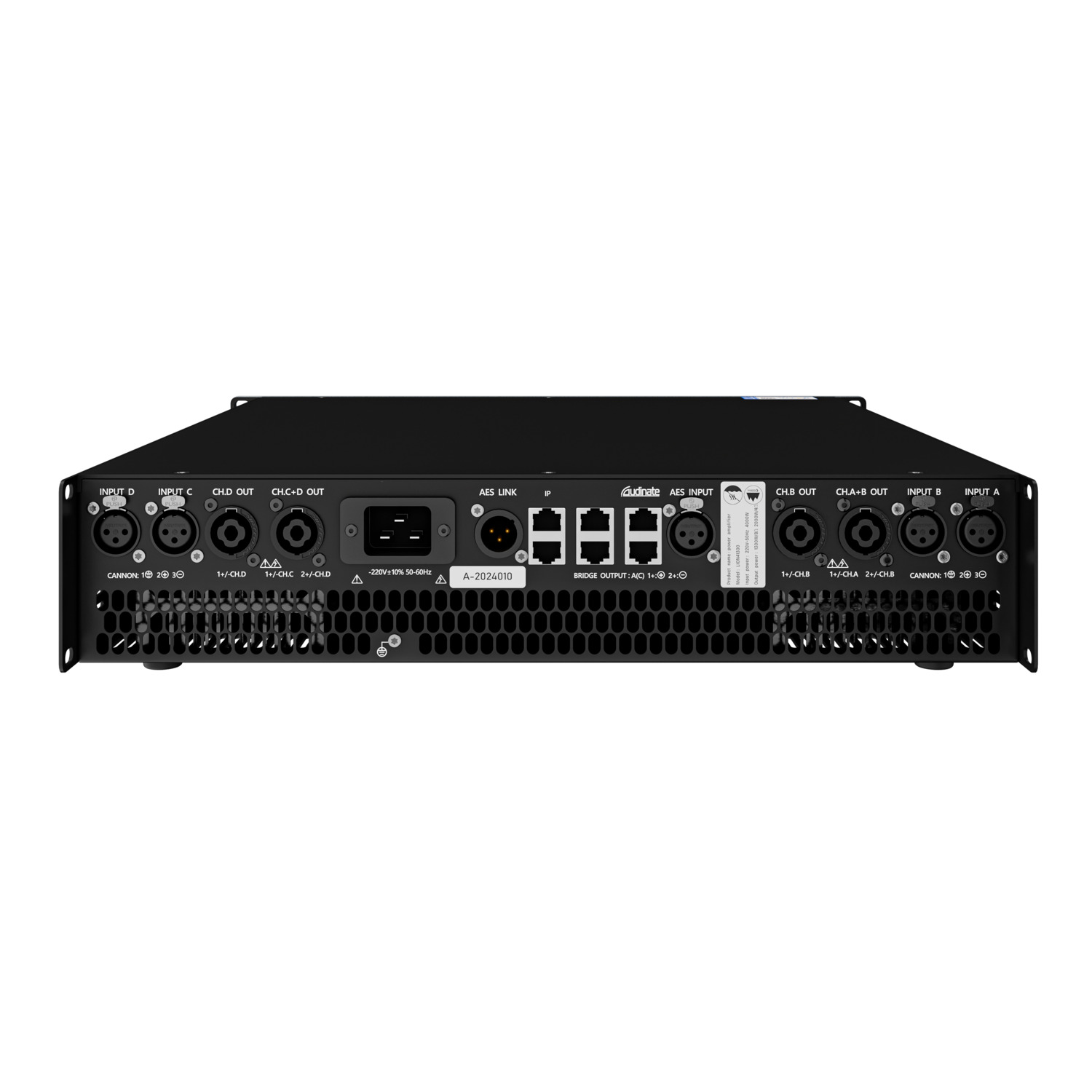 Ảnh sản phẩm Cục đẩy công suất 4 kênh DT Lion41300 7