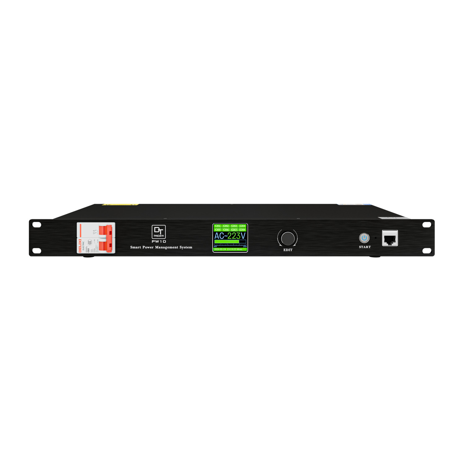 Mặt trước của Quản Lý Nguồn DT PW10