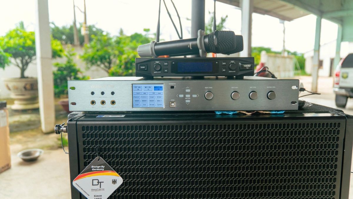 micro và vang số của Dàn karaoke DT TT489: (DT SIRIVS-2SAC, Vatasa T10, Vatasa V8 Pro)