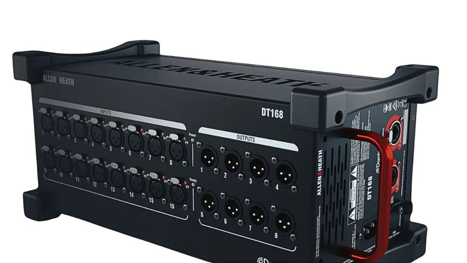 Mặt nghiêng của Allen & Heath DT168 - Audio Racks