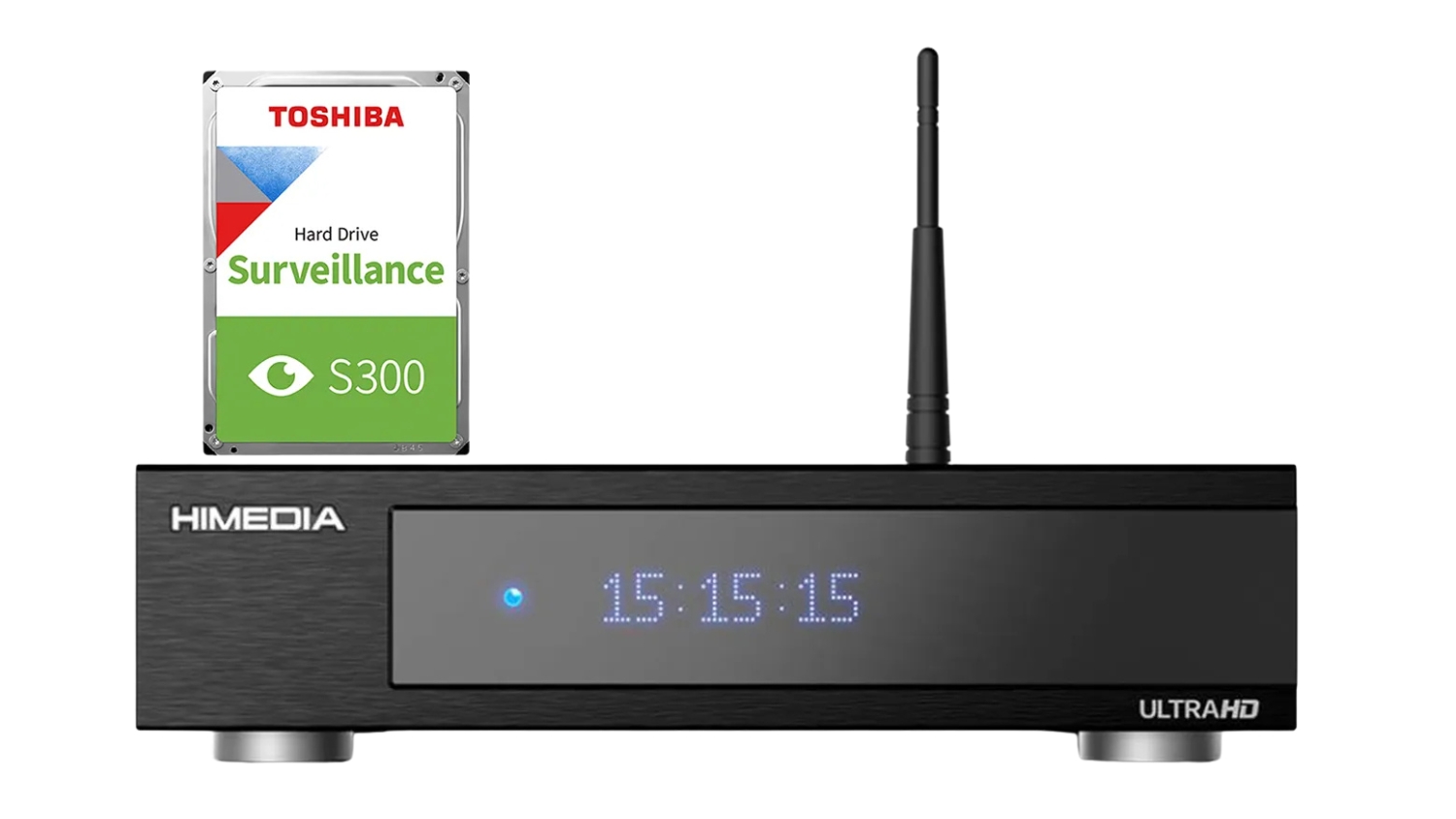 Combo đầu Himedia Q20 4K + Ổ cứng Toshiba 6TB S300