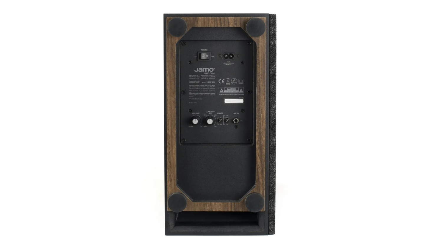 Mặt sau của LOA SUB JAMO S808