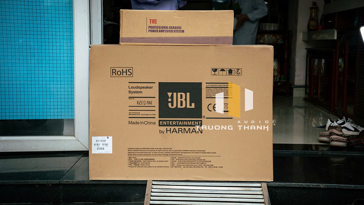Vỏ thùng thiết bị dàn karaoke  JBL TT204