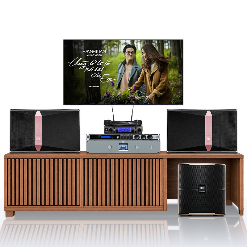 Dàn karaoke JBL TT440: (JBL Ki512, JBL VM300, JBL KX190, DT DH-206, JBL Pasion 12SP)