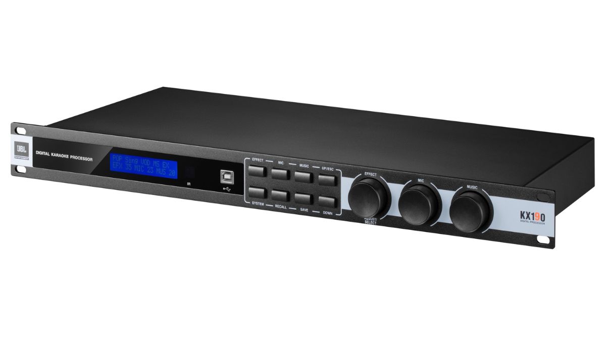 Mặt bên phải Vang số JBL KX190 (New 2026)