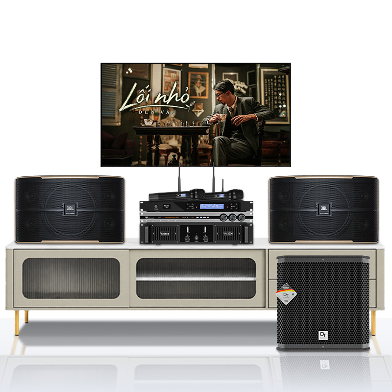 Dàn karaoke JBL TT443: (JBL Pasion 12, Vatasa T500, Vatasa V6 Pro, Vatasa VA-2500, DT Delta-112AT)
