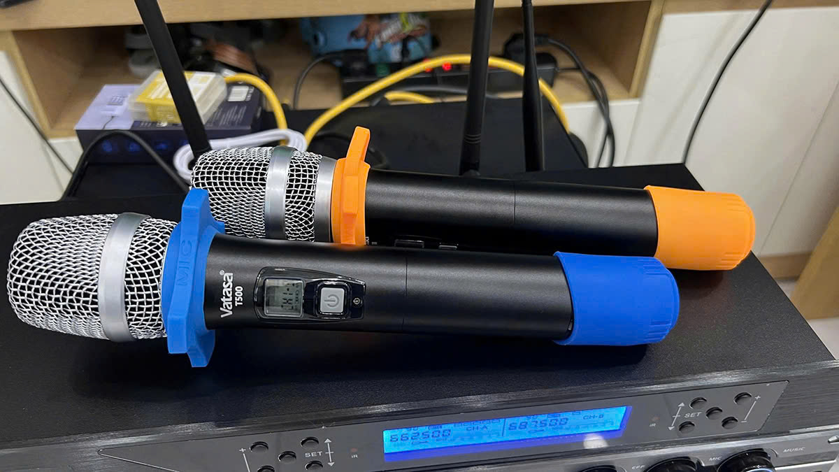 Micro Vatasa T500 Dàn Karaoke JBL TT211: (JBL Pasion 12, Vatasa T500, Vatasa V6 Pro, Vatasa VA-2600)