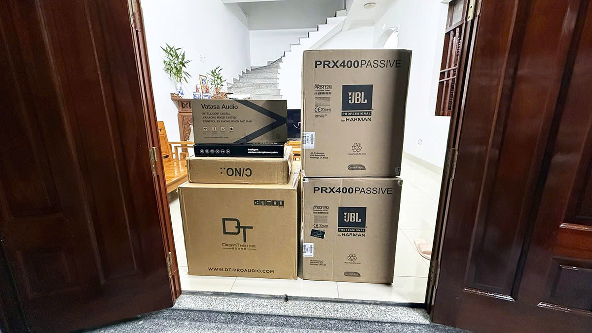 Vỏ thùng Dàn karaoke JBL TT472: (JBL PRX 412M, Vatasa T900 New, Vatasa V6 Pro, Vatasa VA-4600, DT Delta115)