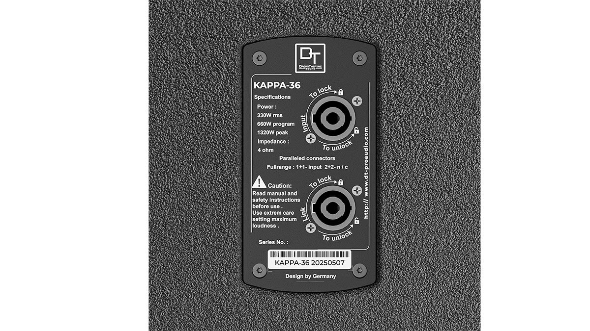 cổng kết nối Loa DT Kappa 36