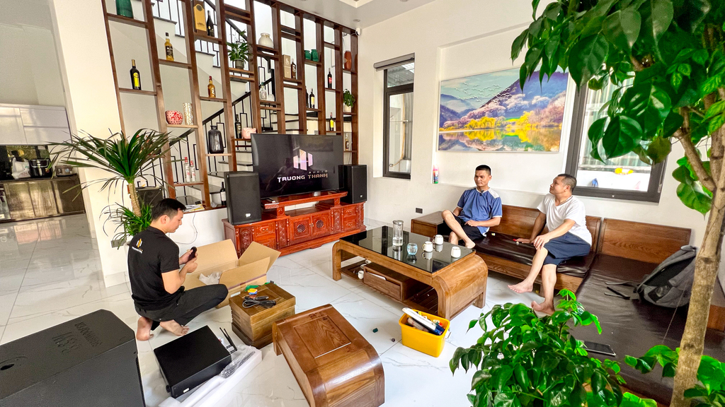 Trường Thành Audio lắp đặt Dàn Karaoke Paramax TT393 3