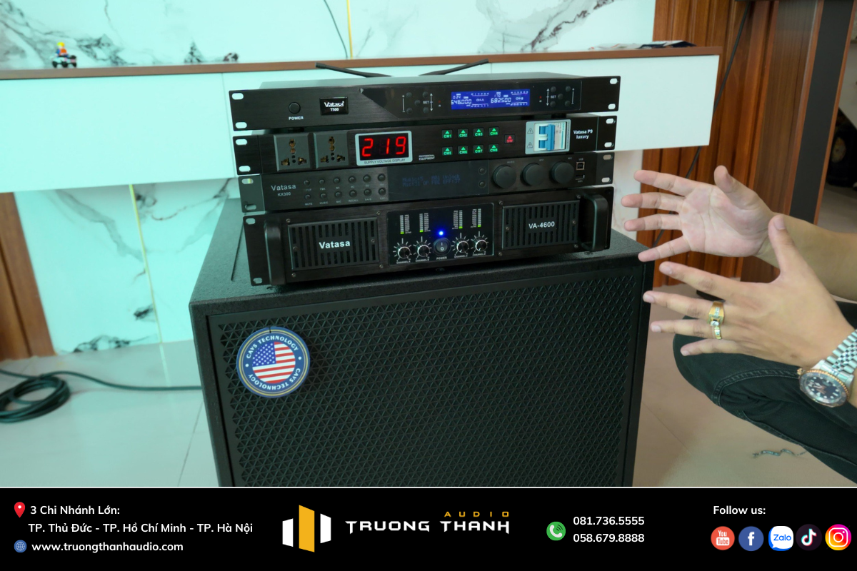 Ảnh sản phẩm Dàn karaoke DT TT326: (DT D2000, Vatasa T500, Vatasa KX300, Vatasa VA-4600, CAVS CS115 New, Vatasa P9 Luxury) 7