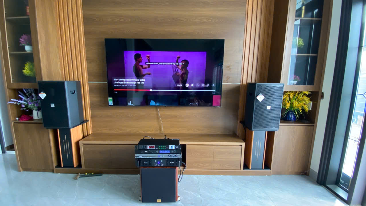 Lắp Đặt Dàn Karaoke DT Âm Thanh Không Giới Hạn Cho Gia Đình Anh Vĩ Tại Thái Bình