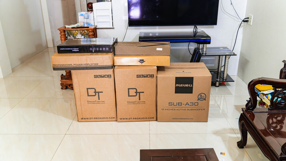 Thùng đựng thiết bị Dàn Karaoke DT TT421