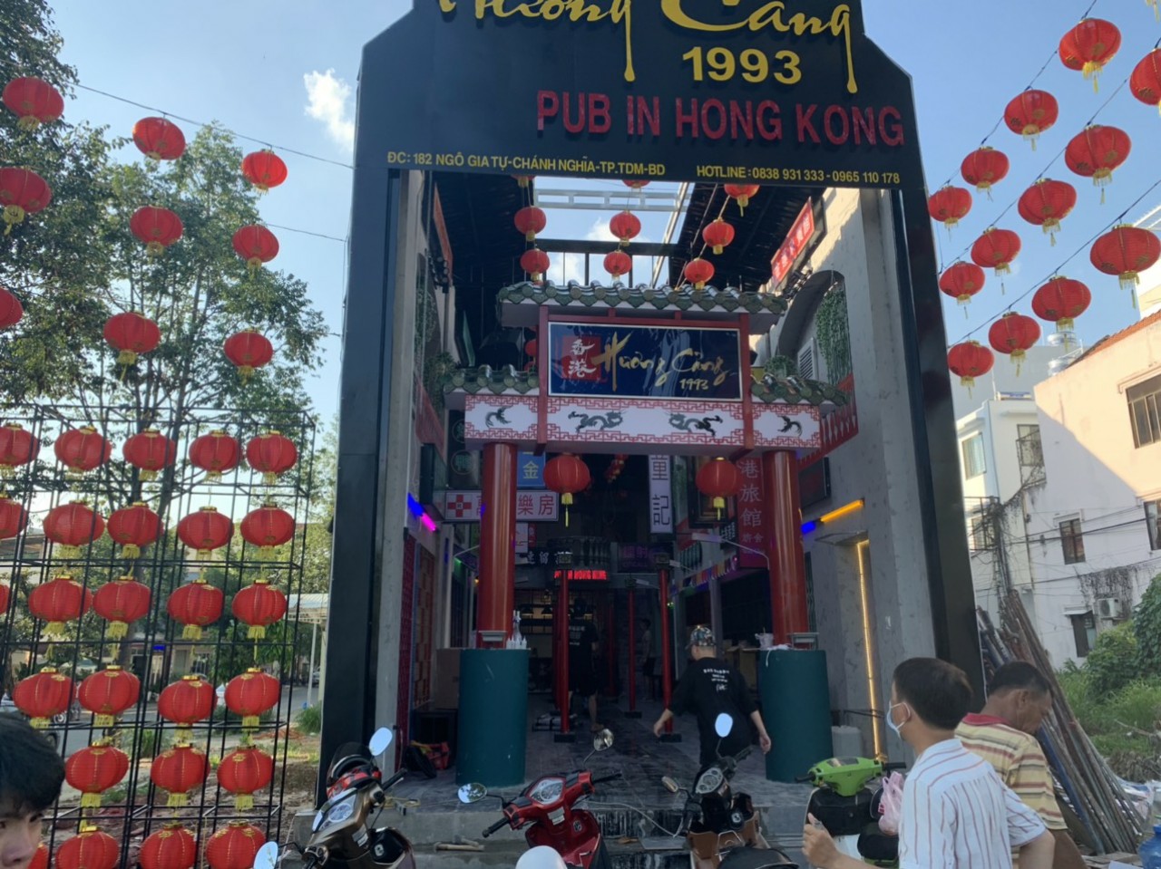 Lắp đặt hệ thống âm thanh cho Pub Hương Cảng 3