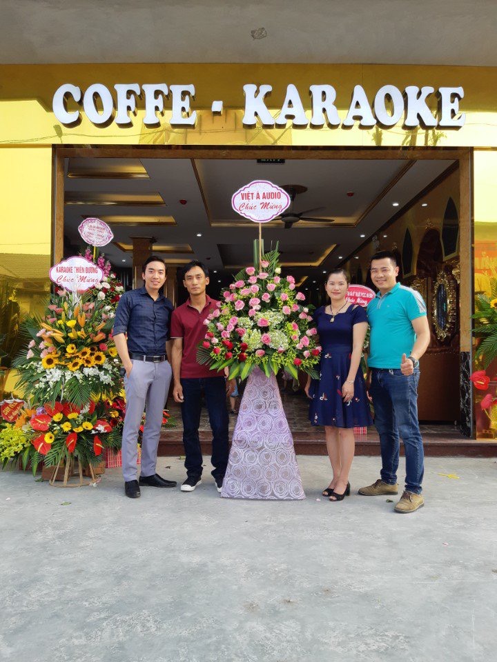 Hình ảnh của việc lắp đặt hệ thống karaoke Hoàng Gia tại Yên Dũng Bắc Giang