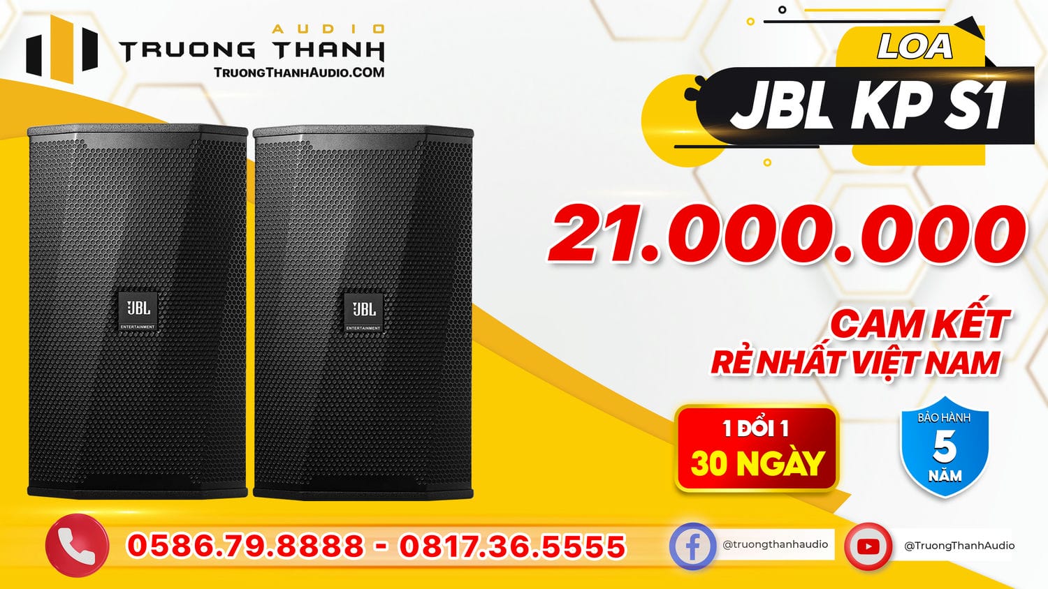 Loa JBL KP6055 Chính Hãng Giá Tốt BASS 40 Công Suất lớn