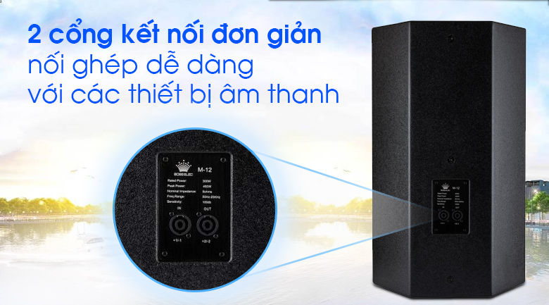 Loa Boss Elec M12 tính năng 4