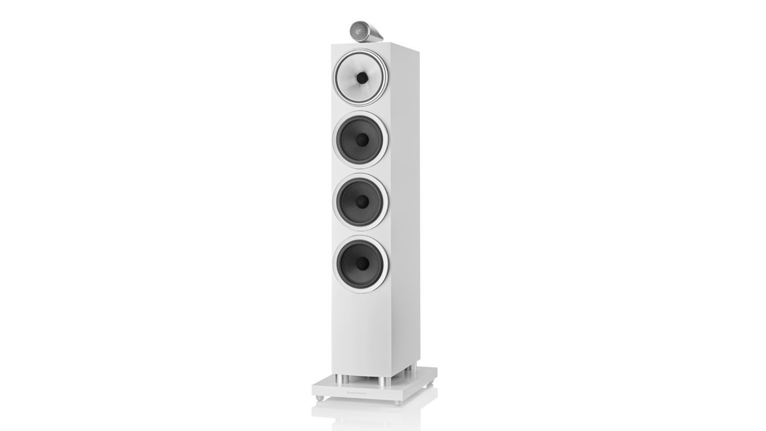 Mặt trong của Loa B&W 702 S3 màu trắng