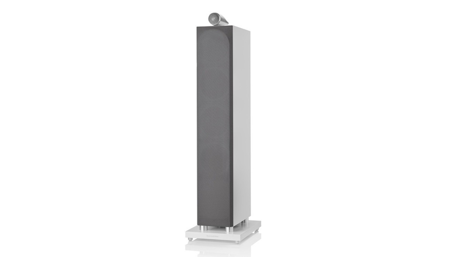 Mặt trước của Loa B&W 702 S3 màu trắng