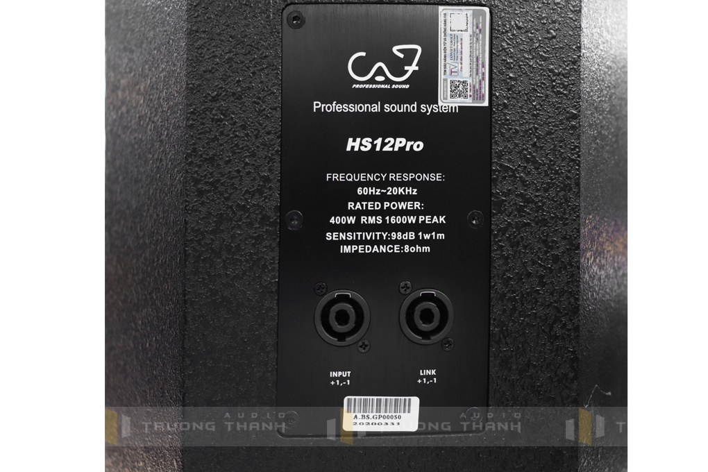 Ảnh sản phẩm Loa karaoke CAF HS12 Pro 11