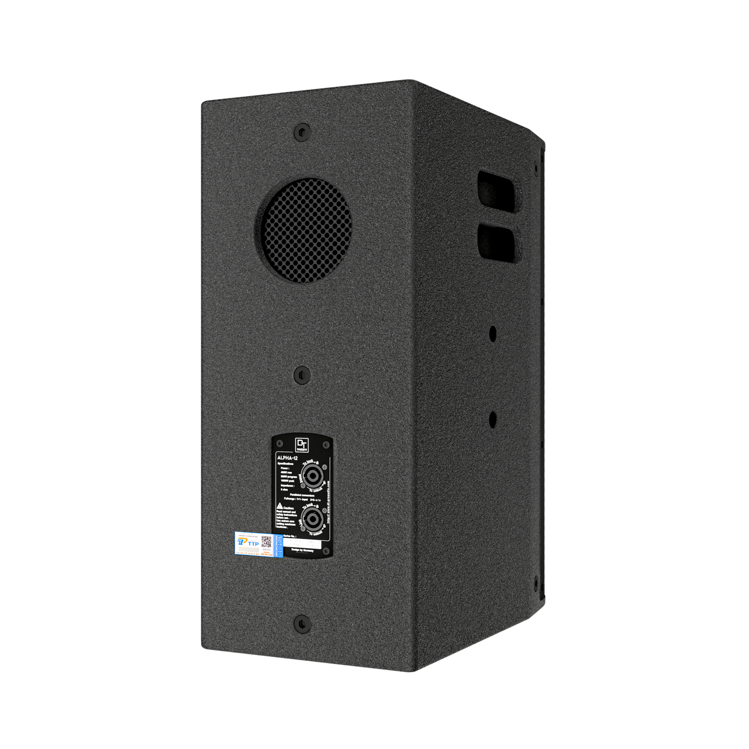 Ảnh sản phẩm Loa karaoke DT Alpha12 (full bass 30cm, 2 đường tiếng) 6