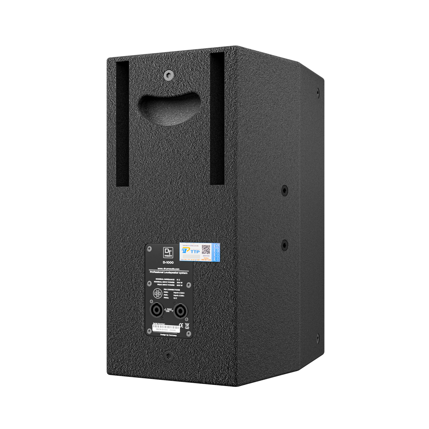 Ảnh sản phẩm Loa Karaoke DT D1000 (full bass 25cm, 2 đường tiếng) 6