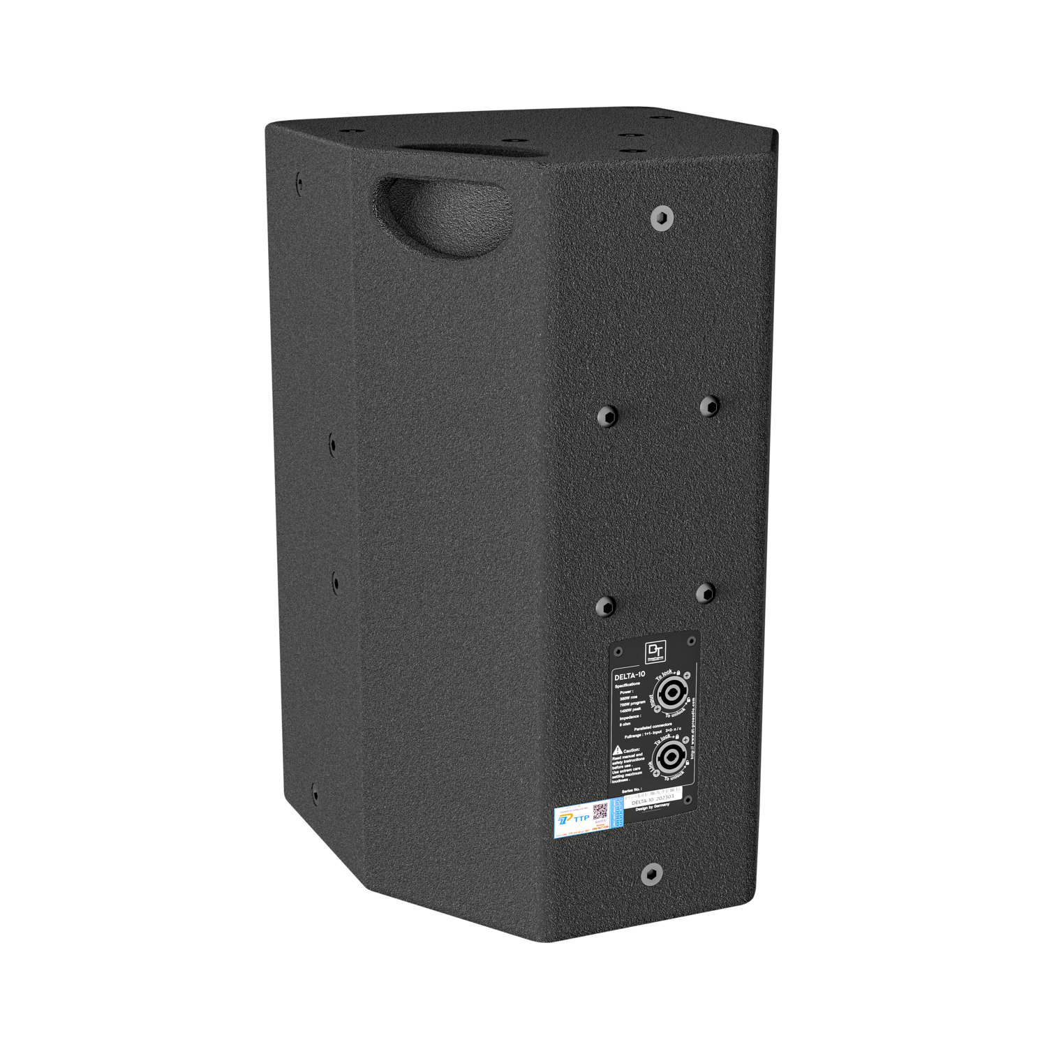 Ảnh sản phẩm Loa Karaoke DT Delta10 (full bass 25cm, 2 đường tiếng) 5