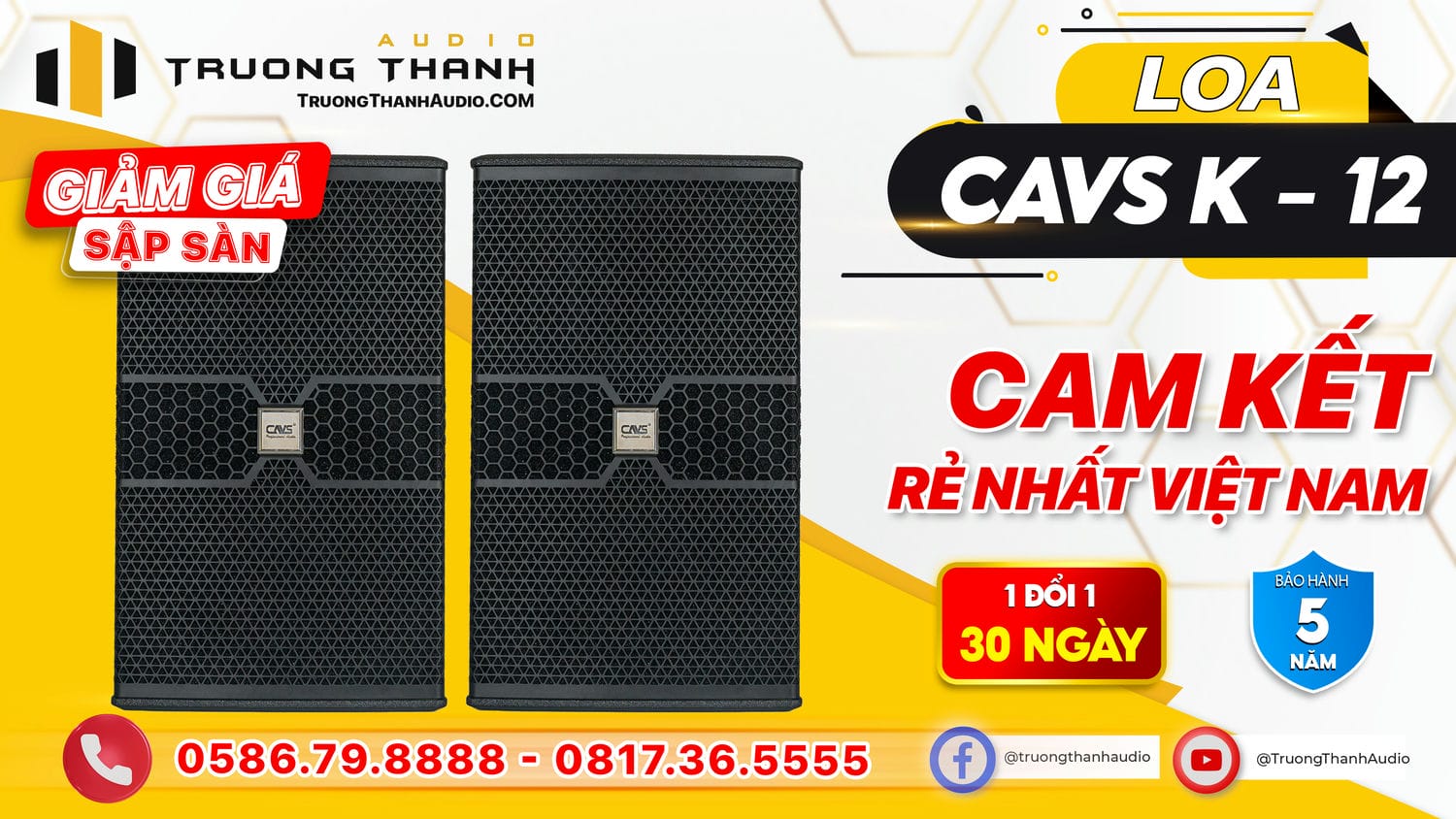 Ảnh nổi bật của sản phẩm Loa Karaoke CAVS K12 2