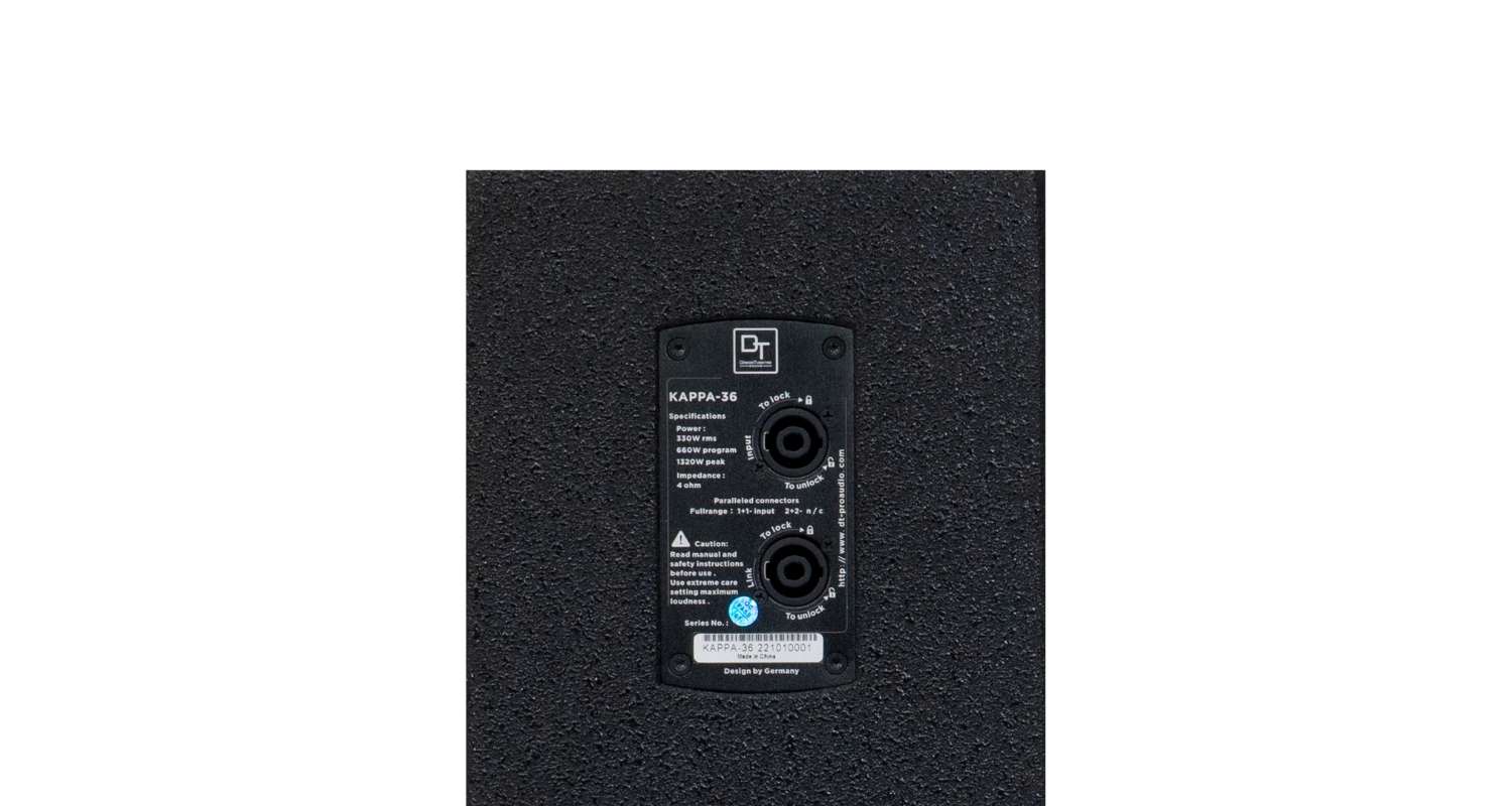 Thông số kỹ thuật của Loa DT Kappa 36