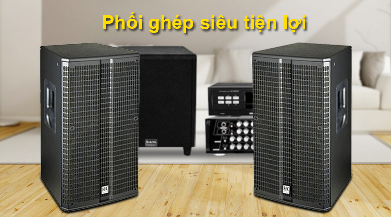 Loa karaoke HK Linear 5 115F | Phối ghép tiện lợi