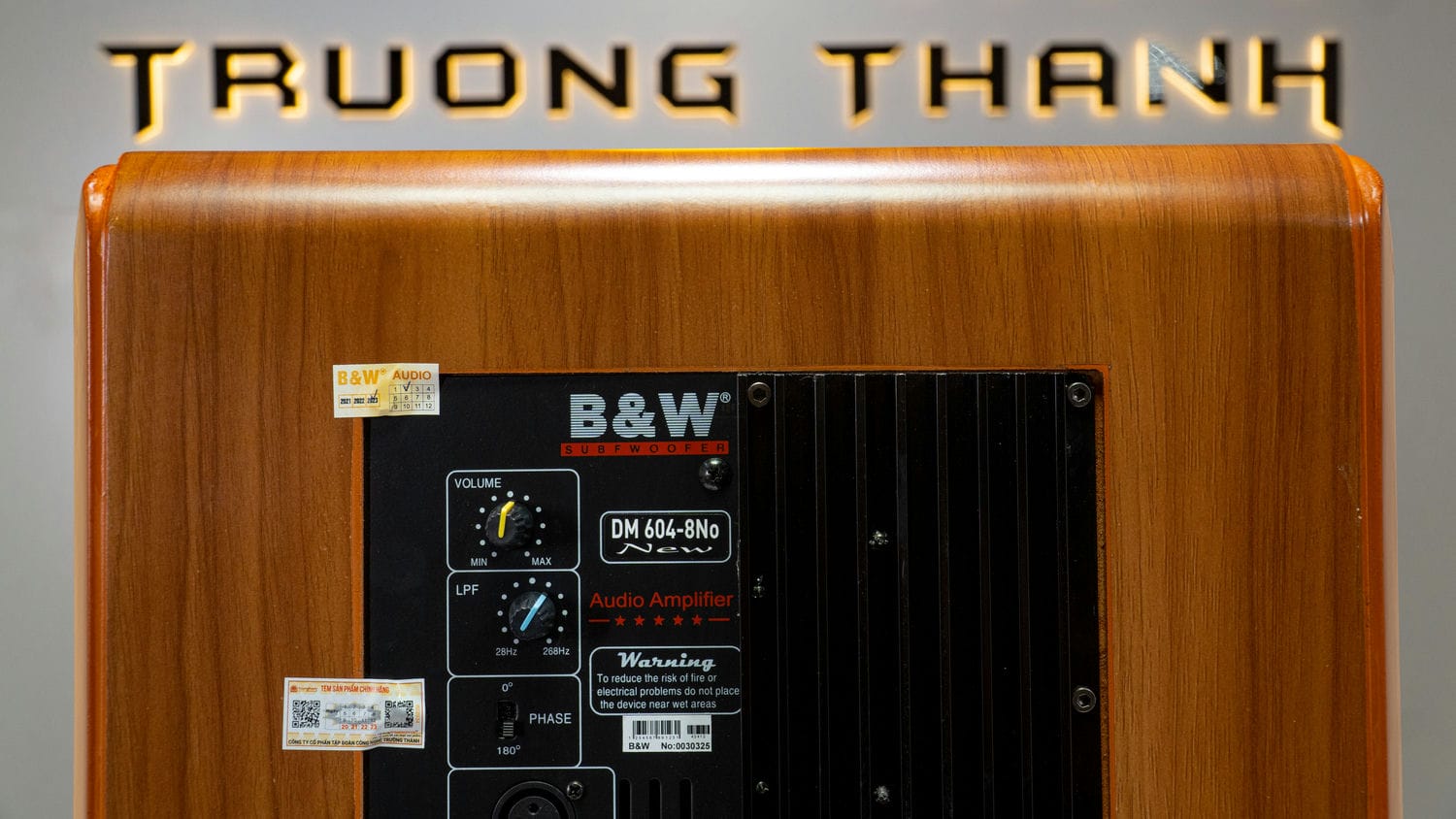 Ảnh nổi bật của sản phẩm Loa Sub Điện B&W DM 604-8No NEW (Sub điện bass 30) 15