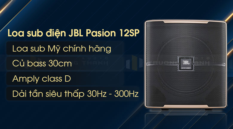 Loa sub JBL Pasion 12SP tính năng 1