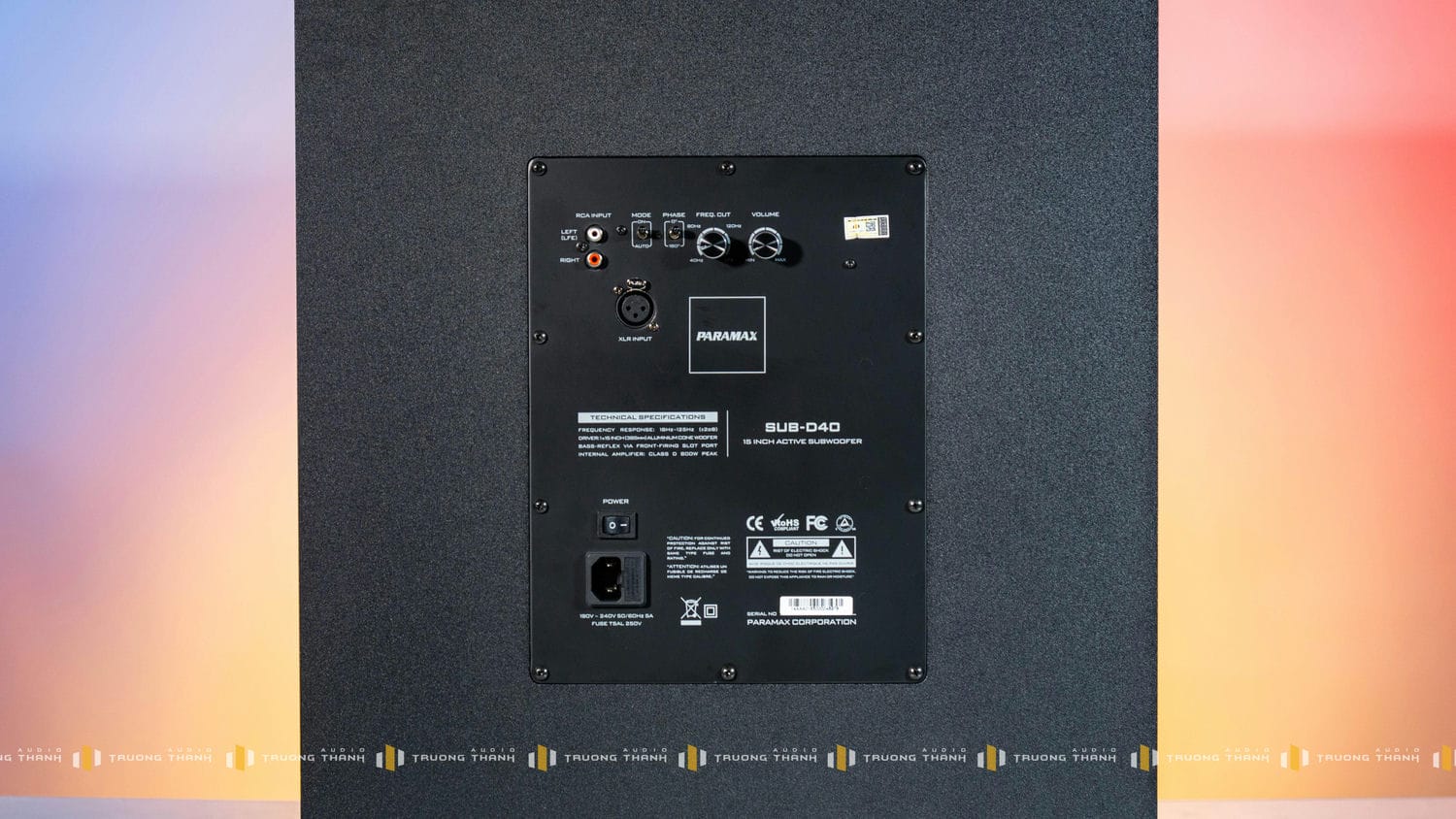 Ảnh sản phẩm Loa Sub PARAMAX SUB-D40 6
