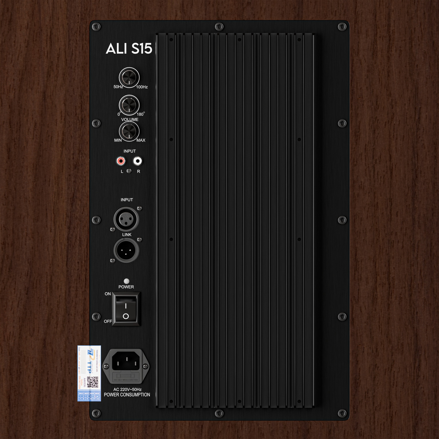 Bảng điều khiển Loa sub Sasion ALI S15 6