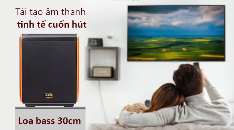 Loa sub B&W 12Q | âm thanh cuốn hút