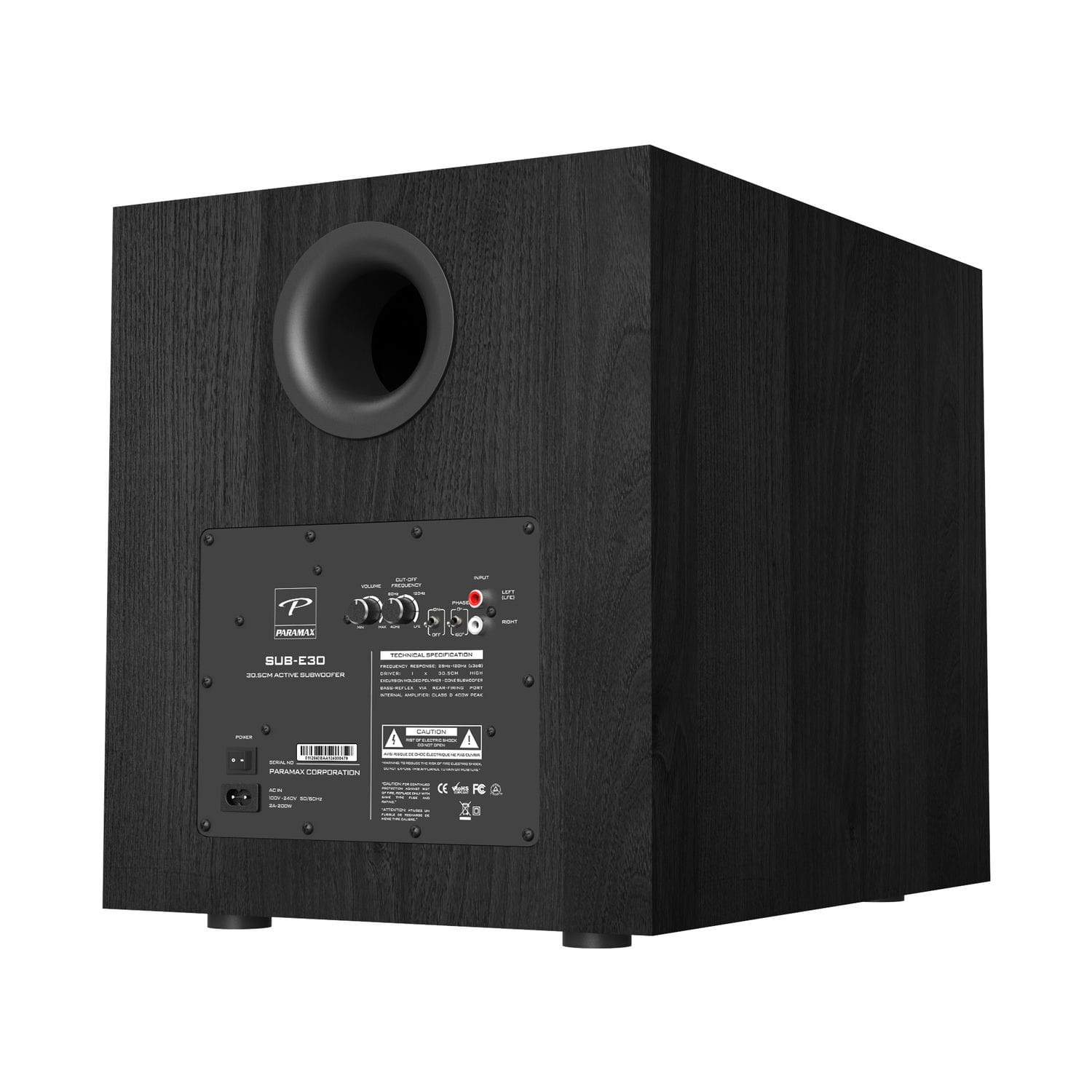 Ảnh sản phẩm Loa sub Paramax Sub-E30 (bass 30cm) 9