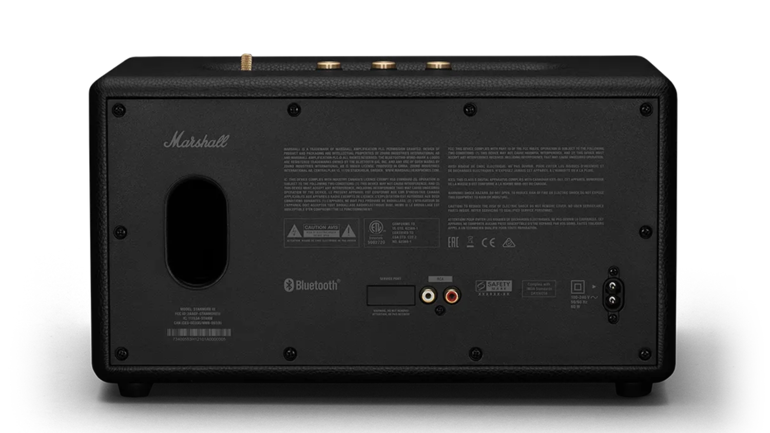 Mặt sau của LOA MARSHALL STANMORE